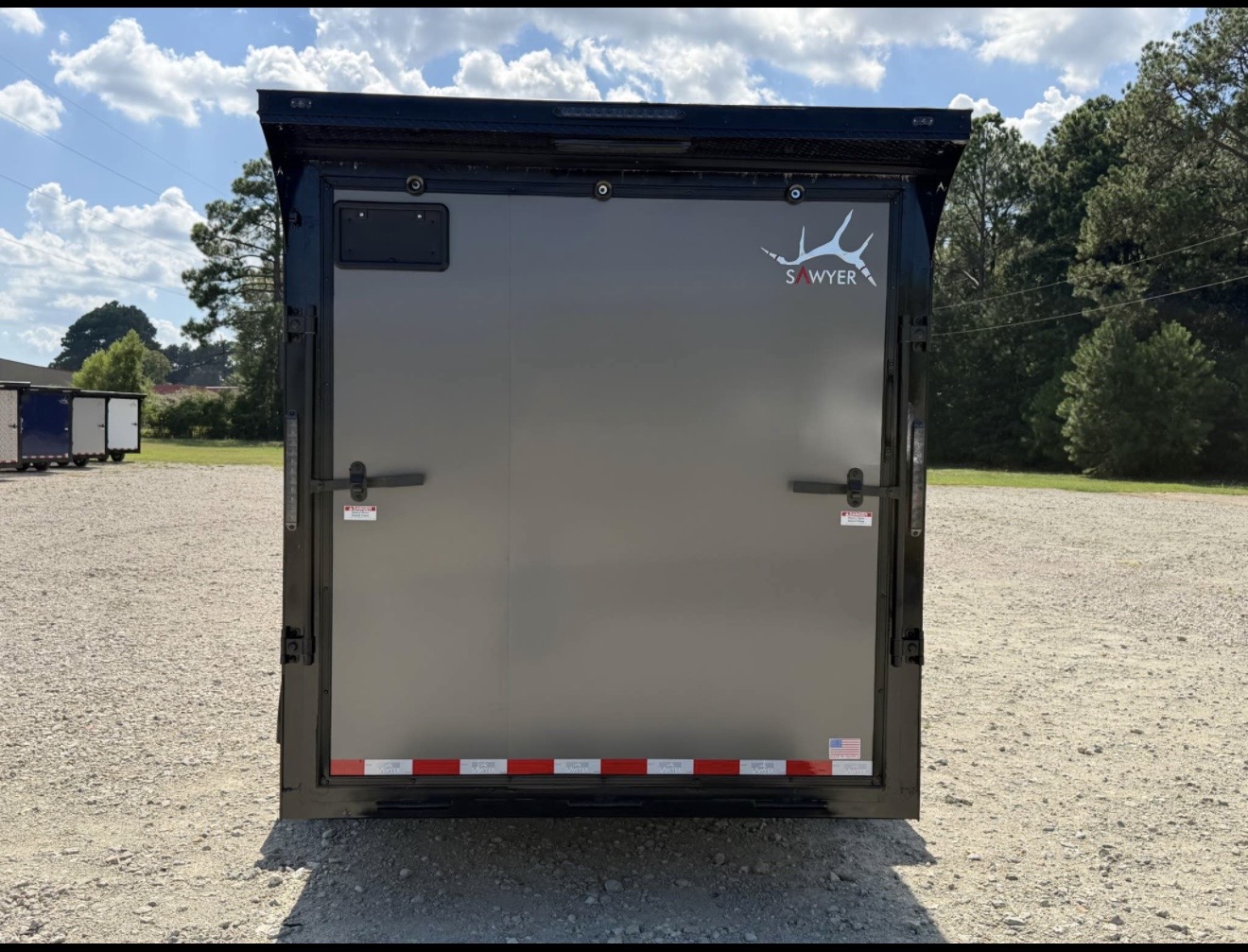 716 Sawyer — 7' x 16' Enclosed Cargo Trailer view 5
