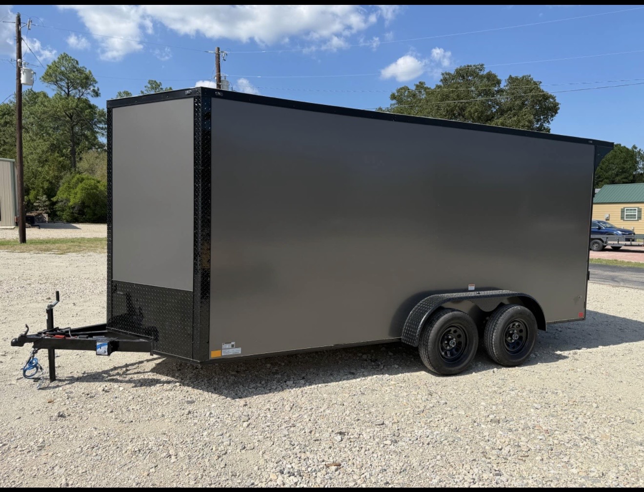 716 Sawyer — 7' x 16' Enclosed Cargo Trailer view 6