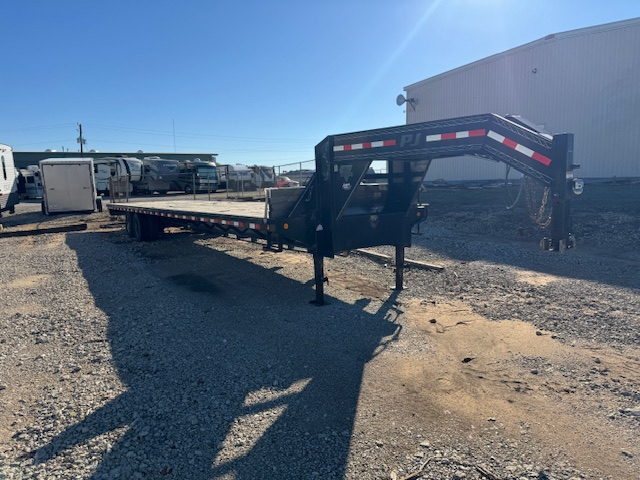 40ft Gooseneck Trailer for rent in Mansfield TX — Frontier Trailer Rentals
